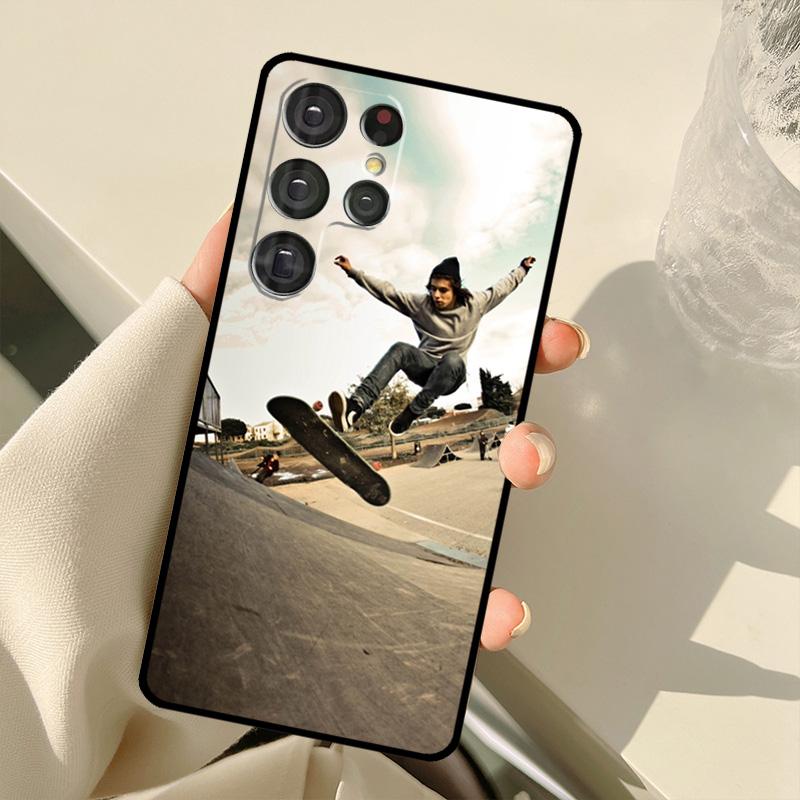 Cool Skate Case For Samsung Galaxy S22 Ultra S21 S20 S24 S25 Ultra S9 S10 Plus S23 FE S25 FE Back Cover