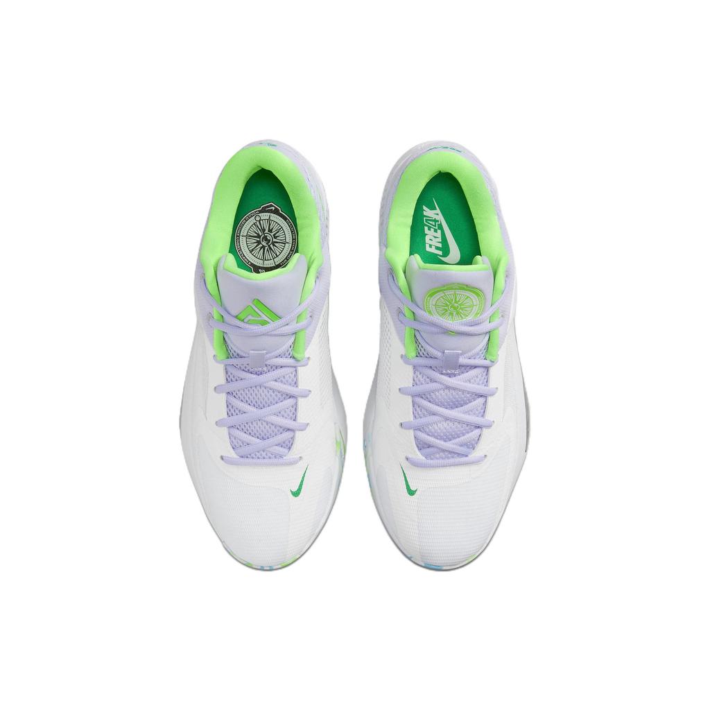 Nike Zoom Freak 4 Решение Мужские Кроссовки Фиолетовый Белый Кислородно-фиолетовый DJ6149-101