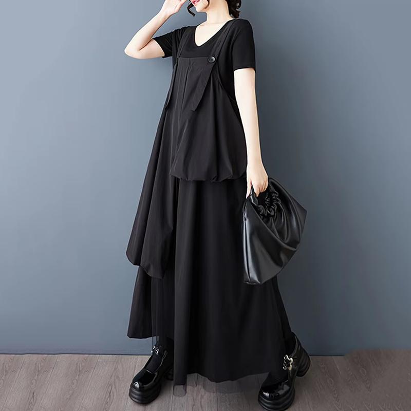 Xitao Нестандартное лоскутное платье HQQ2461