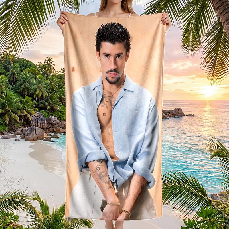Bbunny Fashion Beach Towel: Ideal for Summer Adventures Soft, absorbent and quick drying suitable for swimming and bathing