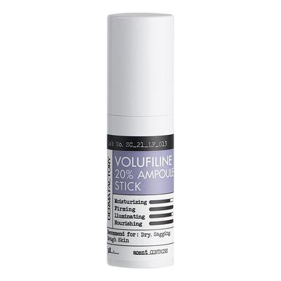 Dermafactory Веганский стик-ампула Volufiline 20% 10 г – Мультибальзам для упругости, сияния, против морщин, французский ингредиент Sederma, корейский