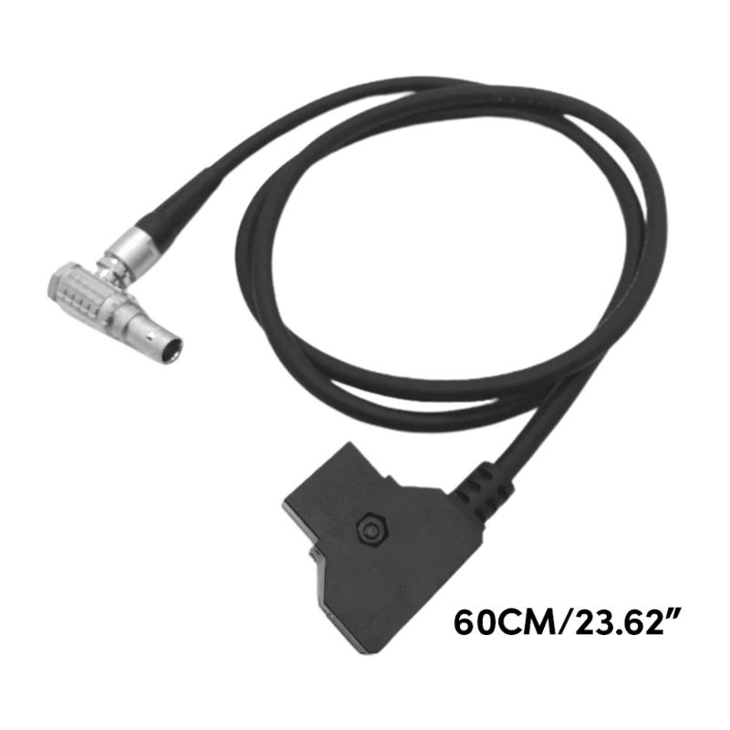 D Tap to 2B 8 Pin Right Angle Female Power Cable for Amira Camera Battery Conversion Cable Accessories 60cm
