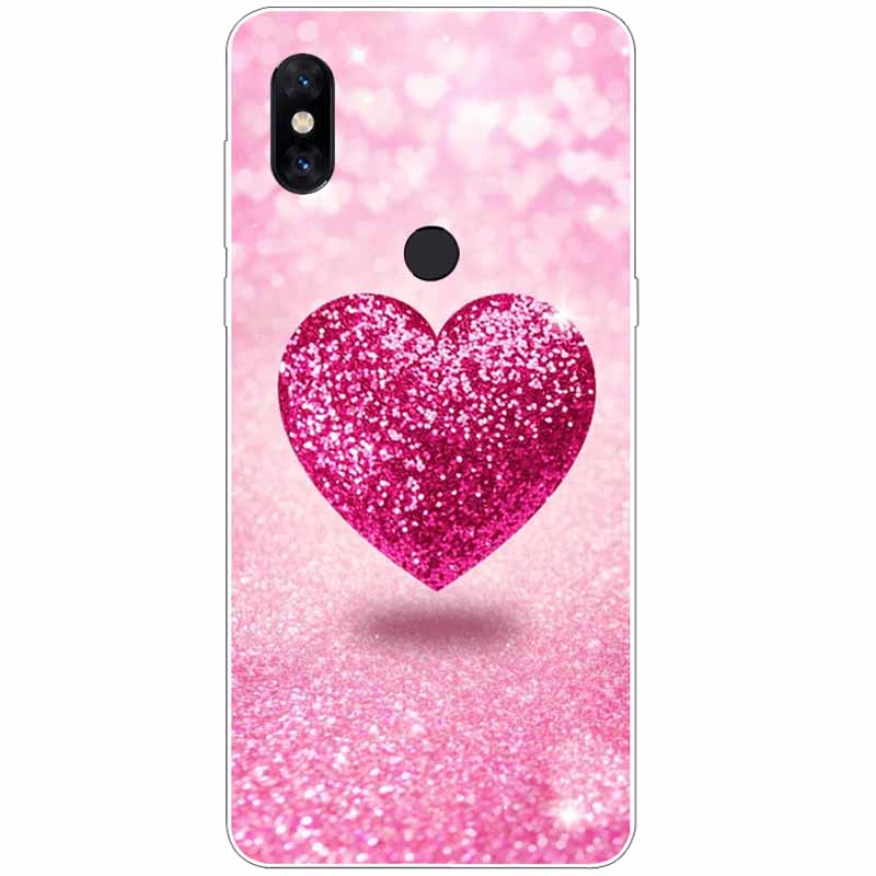 Soft Cover For Xiaomi Mi Mix 3 Case Max3 TPU Silicone Print Clear Bumper for Xiaomi Mi Mix 2S Mix2S Max 2 3 Covers Coque Funda