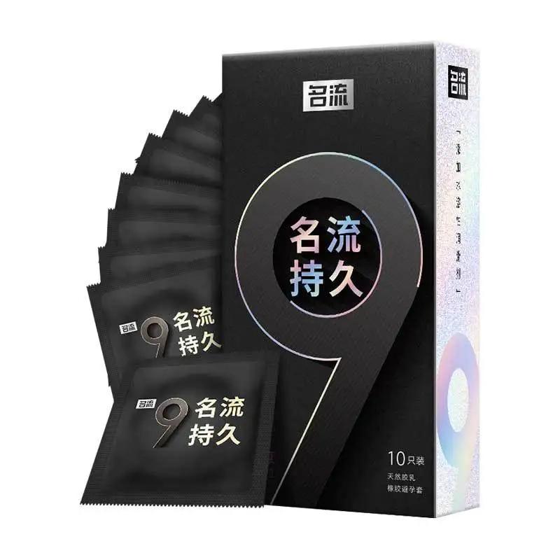 10pcs 9x PERSONAGE Extra Thick Ejaculation Dotted Condoms Physical Delay Smooth Lubrication Intimate Sex Toys Adult Goods
