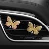 Universal Water Butterfly Auto Air Freshener Durable. Exquisite Butterfly Air Conditioning Car Air Outlet Perfume Clip