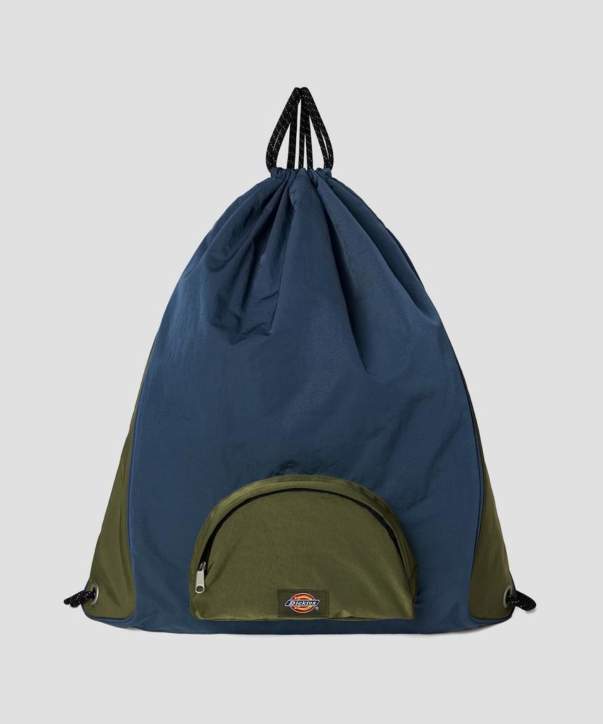 Dickies Nylon Pocket Packable String Bag Navy