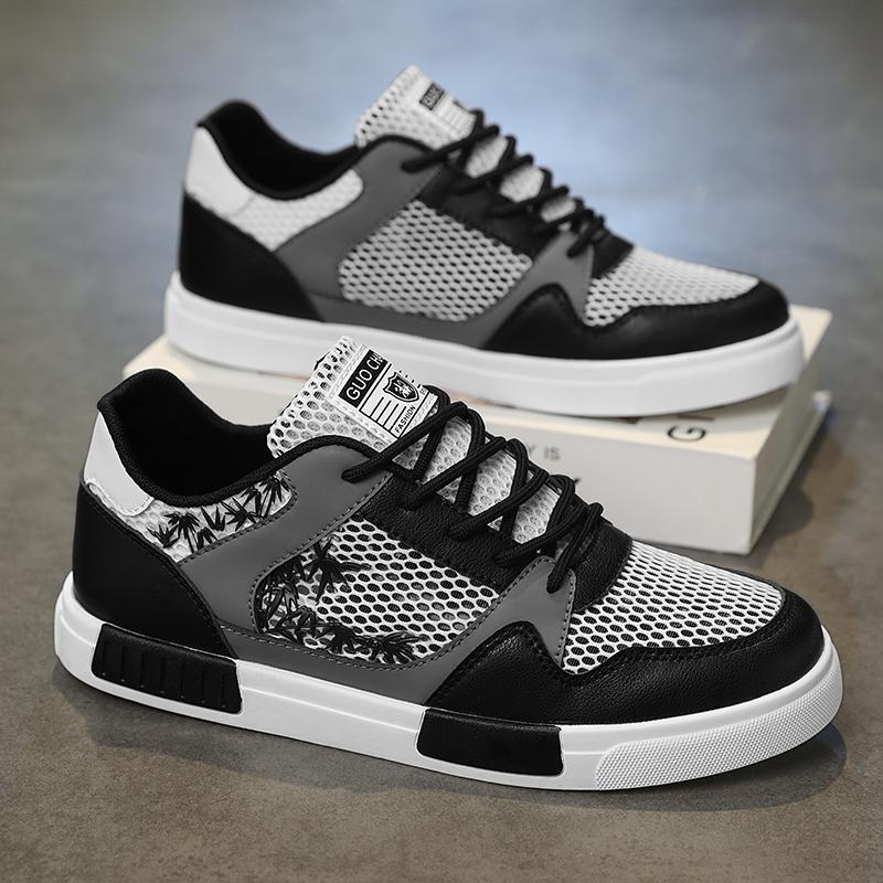 Мужская спортивная обувь, летняя повседневная обувь для скейтбординга, кроссовки для бега больших размеров, обувь для студентов