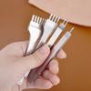 Leather Punch Tool Diamond Cut Prick Iron Wallet Bags DIY Crafts Tools 3/4mm Spacing,1/2/4/6 Prong For Stitching Chisel Set Kits