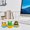 Stress Ball Alternative 1/3Pcs 3D Printed Animal Clicker Toy Cartoon Mouse Frog Bee Relaxation Finger Decompression Button Fidget Anxiety Relief Desk