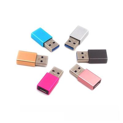 Адаптер USB 3.0 - Type-C OTG: Переходник Type-C Female на USB 3.0 для зарядки и передачи данных