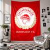 Wall TapestryOlympiacos Art Hanging Cloth Decorative Background Cover for Room Decoration