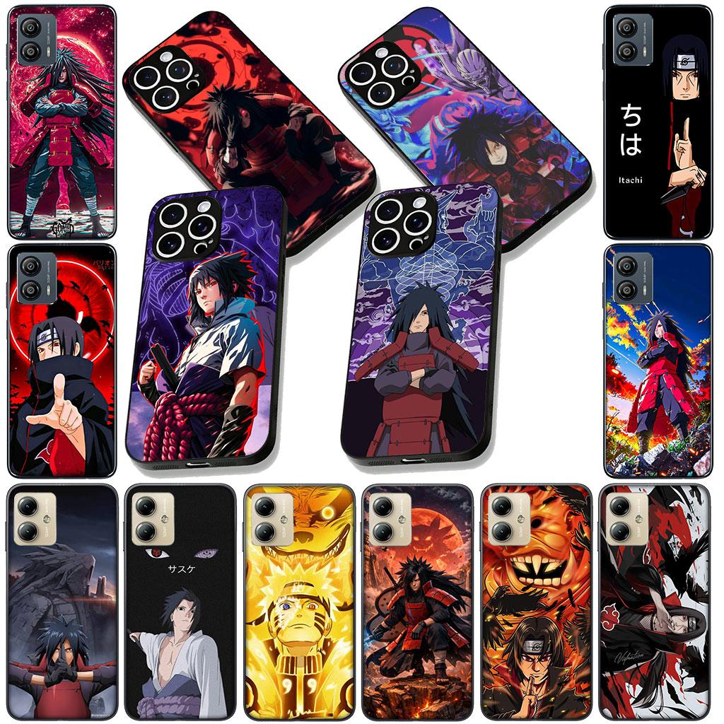 Cover for Motorola Moto E13 E20 E32 E22 G22 G23 G32 G60 G72 G7 G8 G82 G9 Plus Power Case Madaras Narutos Sasuke Uchiha Itachi