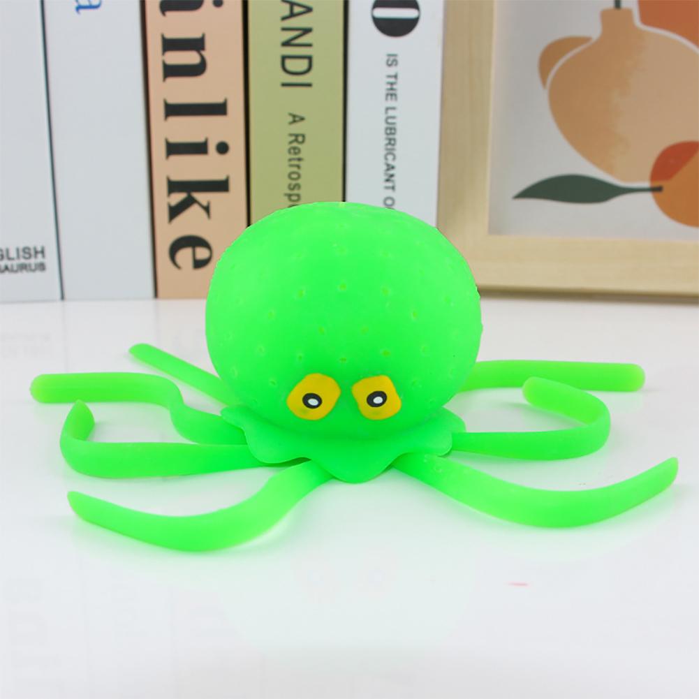 Baby Bath Toys Sponge Absorbent Octopus Squeezing Stress Relief Toys Sponge Water Absorbing Summer Swimming Pool Play Water Toy for Children