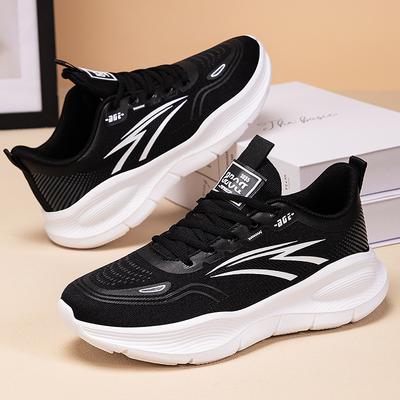 Обувь женская летняя новая сетчатая дышащая одинарная обувь 2025 женская обувь модная, удобная и легкая беговая спортивная обувь