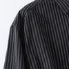 2025 Spring Women's Striped Print Loose Single-Breasted Lapel Shirt