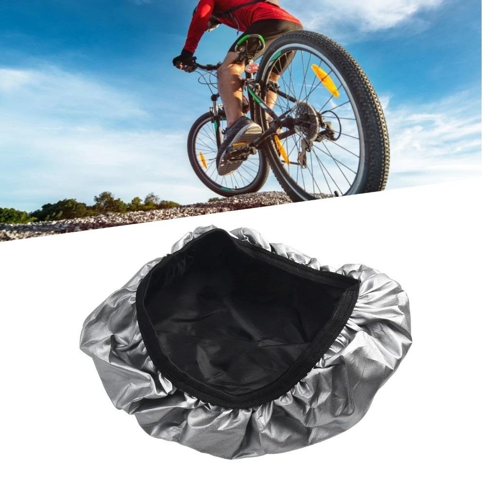 Rainproof Bike Seat Rain Cover Waterproof Fabric Bicycle Seat Dust Cover  Cycling Protection