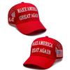 Fashionable Men's And Women's Adjustable Baseball Caps With American Flag Embroidery