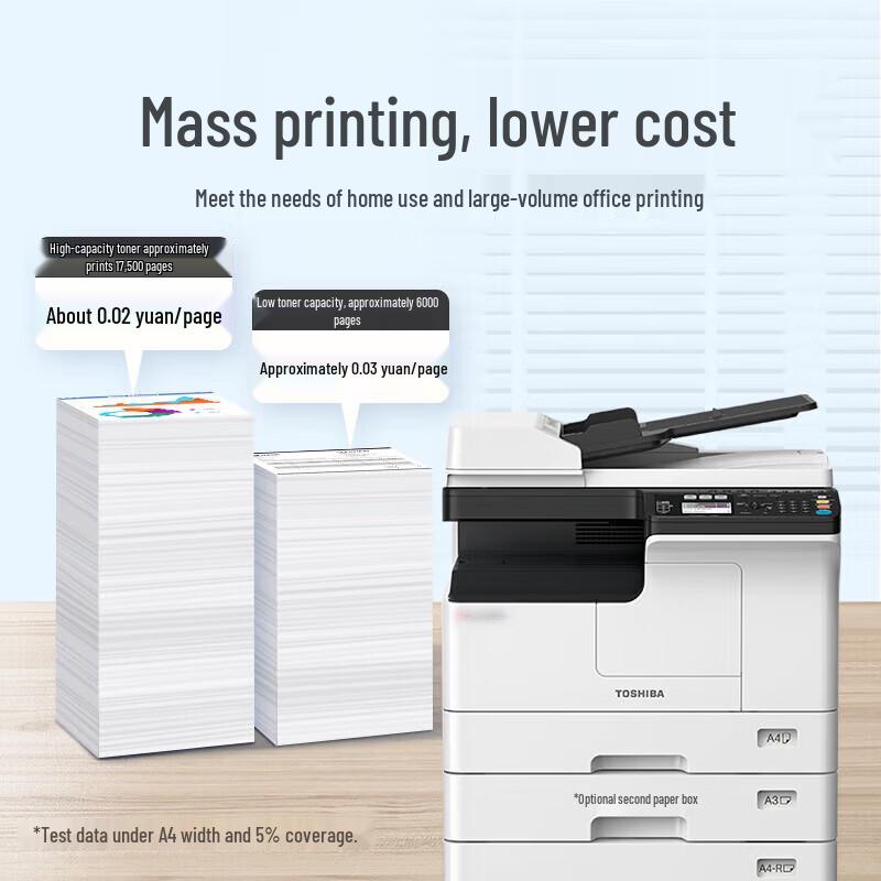 TOSHIBA DP-2823AMW A3 Multifunction Laser Printer CN plug (adapter included)
