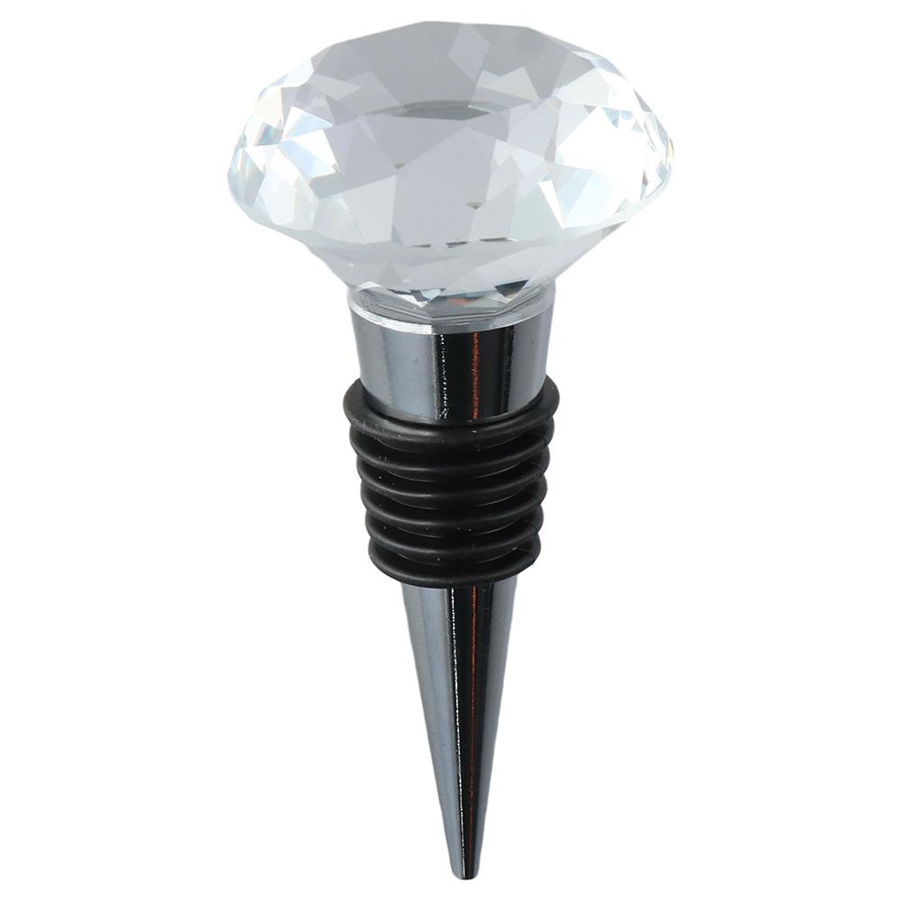 1/3pcs Zinc Alloy Diamond Plug Diamond Wine Stopper Decorative and Reusable Bottle Stopper Gift