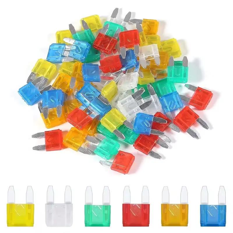 120pcs/60pcs Small Car Fuse Combo Kit 6 Values/10Values 5A-35A Automotive Circuit Breaker Set for Marine RV Boat Truck Fuses4