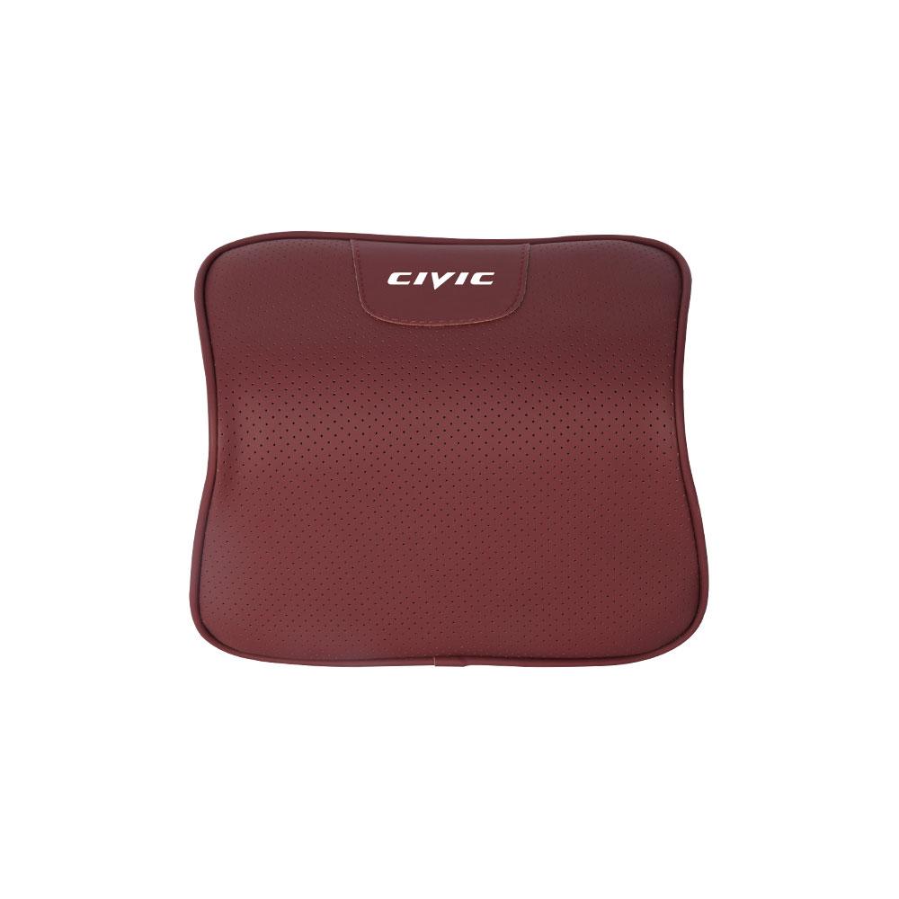 LUP1 Car Seat Back Neck Pillow Waist Support Cushion Pad Headrest For Honda Civic Accord City CRV Jade Fit Odyssey Hybrid Accessories