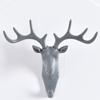 1pc Wall Hanging Hook Vintage Deer Head Antlers for Hanging Clothes Hat Scarf Key Deer Horns Hanger Rack
