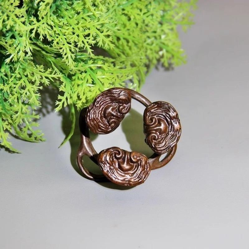 Home Furnishings Gilt Bronze Ancient Coins Dong Collection Gold Cakes Family Decorations