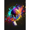 Nordic Colorful Sport Basketball Posters Prints Canvas Painting Sports Wall Art Picture for Kid Teen Boys Gift Room Gym Decor