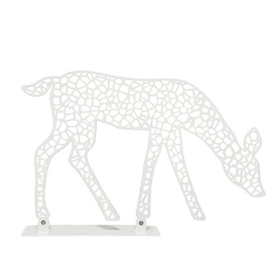 Рождественское светящееся украшение в виде оленя, светодиодная подсветка, 2D железная семья оленей для двора, патио, лужайки, сада, домашнего декора для рабочего стола