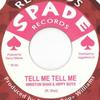 7-дюймовая пластинка WINSTON SHAN, HIPPY BOYS / WINSTON  - Tell Me Tell Me / Chastise Them RF184 Spade/Reggae Fe 1969 Европа Reggae, Ska & Dub Б/у