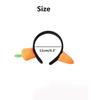 Shark Women Gift Carrot Shark Headband Accessories Funny Hair Hoop