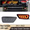 LED Tail Light For Jeep Grand Cherokee 2011- Rear Bumper Reflectors Stop Brake Turn Signal Light For Jeep Compass-A87Q