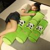 Cartoon Panda Bamboo Pillow Blanket Lunch Break Cover Dual-purpose Two-in-one Panda Bamboo Tube Long Sleeping Leg Pillow