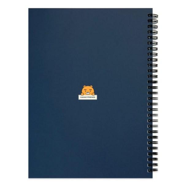 Kakao Friends Набор весенних нот Modern st B5, 2 шт., Ryan, Apeach, 1 комплект, лучший персонаж Кореи