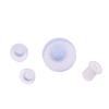 20Pcs Transparent Rubber Particles Soft Anti-Collision Particle Hole Plug Foot Nail Tube Plug Shelf Foot Pad Dust Plug