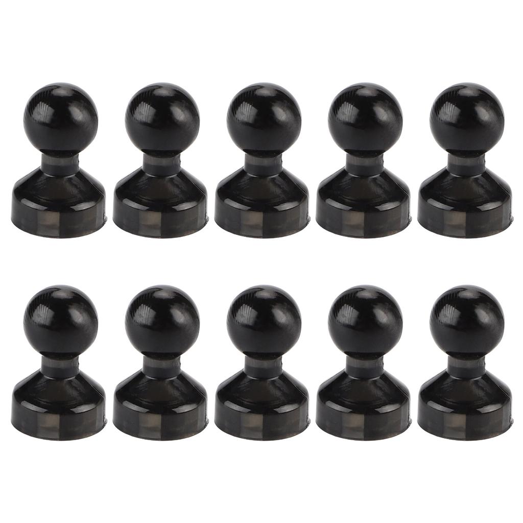 Набор из 10 разноцветных магнитных кнопок с сильным удержанием для белых досок и холодильников