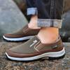 Brand Men Casual Shoes High Quality Breathable Men Walking Shoes Outdoor Comfortable Driving Shoes Fashion Non-Slip Men Sneakers