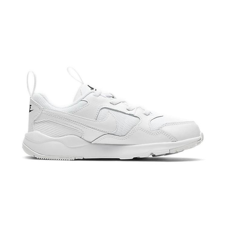 Nike Pegasus '92 Zoom Lite Противоскользящая Амортизация Низкие Детские Беговые Кроссовки Чисто Белые Дети Возрастом 3-7 Лет CK4078-100