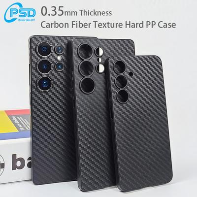 Для Samsung S25 Ultra S24 Ultra S23U 0,35 мм супер тонкий 3D микро матовый жесткий чехол для телефона Galaxy S25/S25 Plus S24 S23 с защитой от отпечатков пальцев и царапин