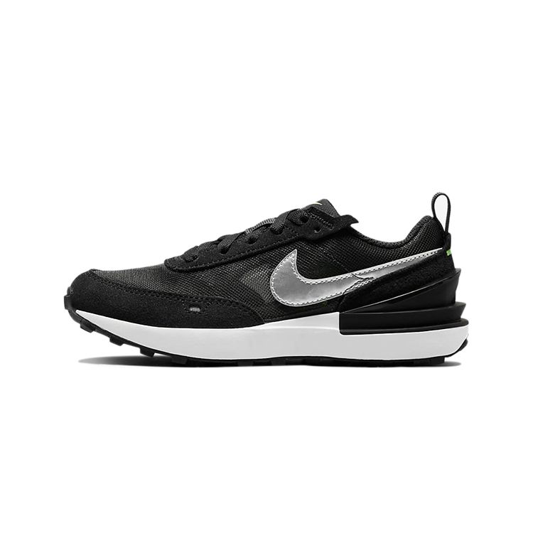 Nike Детские кроссовки Waffle One PS Dark Smoke Grey Chrome Black Green-Strike DC0480-004