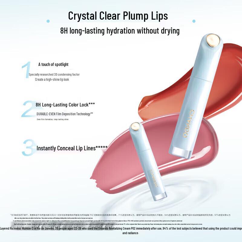 CHANDO Luminous Moisturizing Lip Glaze