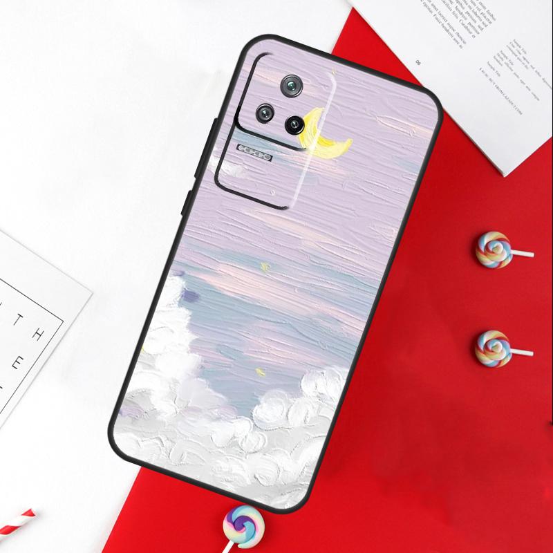 Корейский закат Чехол для Xiaomi 14T 11T 12T 13T Pro 13 14 15 Ultra POCO X7 Pro X3 X5 X6 F5 F6 M6 Pro