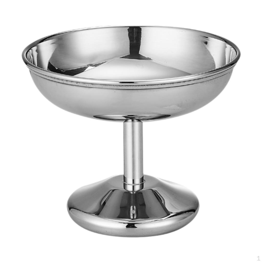 Десертный стаканчик, Фруктовая миска, Сервировочная миска для кухни, Бокал для мороженого на ножке, Для пикника