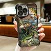 Рыболовная удочка для карпа Покрытие Чехол для телефона Для Iphone 16 17 Pro Max Air 16E 14 15 Plus 12 13 Mini Противоударный Чехол с подушкой безопасности