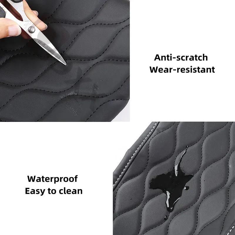 Center Console Armrest Cover PU Leather Anti-scratch Waterproof Car Armrest Cover For Ford Mustang Mach-E Accessories