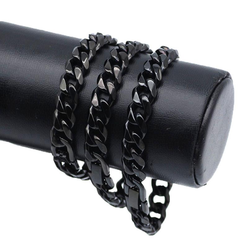 Подвески из нержавеющей стали 10 мм, кубинская цепочка, браслет NK, мужской подарок