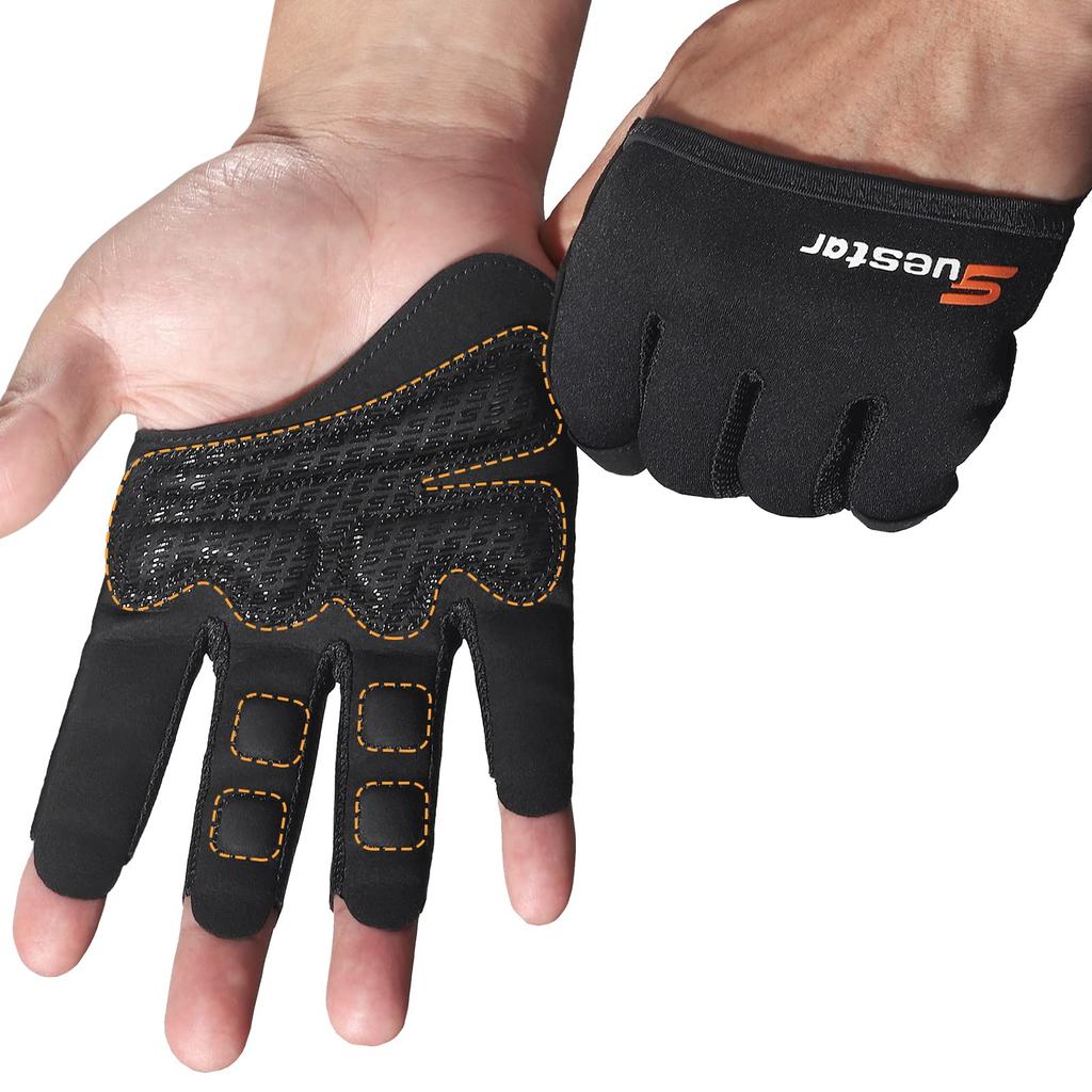 SueStar Training Gloves Muscle Training Sports Gloves High Elastic Pad