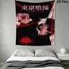 Tokyo Ghoul Re Artwork Tapestry Wallmounted Fashion Print Wall Covering Decoration Home Decor Wall Decoration
