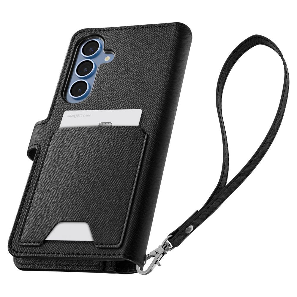 Spigen Wallet S Galaxy S25+ Plus Black