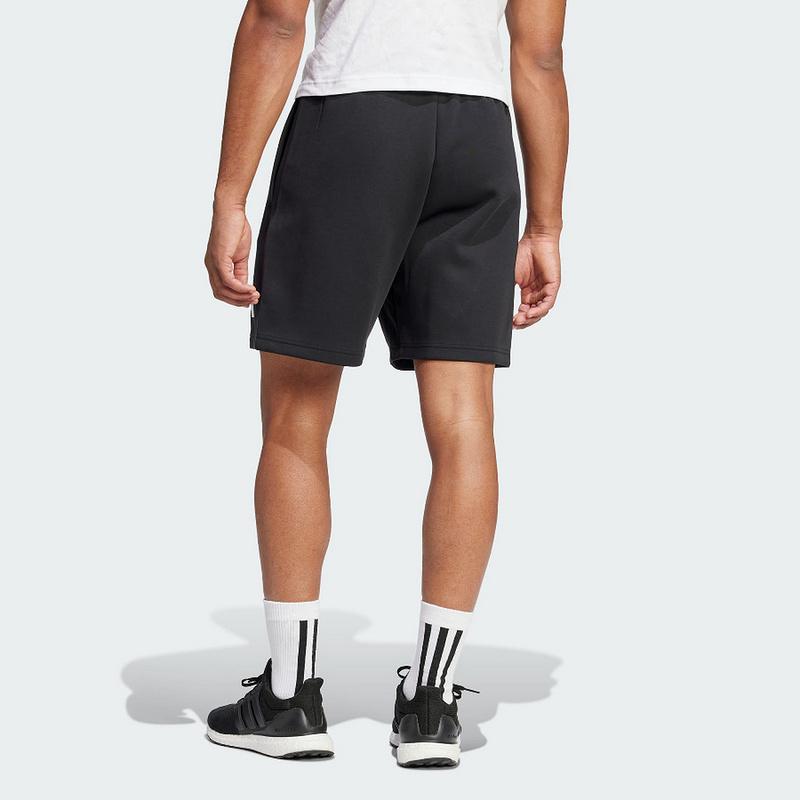 adidas Логотип Вязаные Свободные Дышащие На шнуровке Повседневные Шорты Мужские шорты Черные JD4900